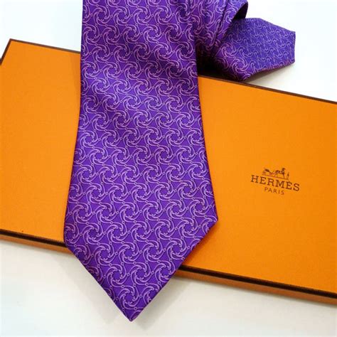 purple hermes tie|authentic hermes tiesto.